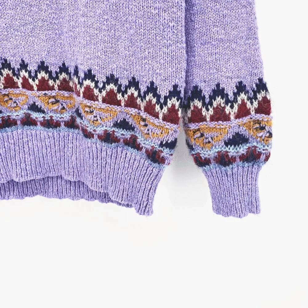 Sundance Calder Fair Isle Collar Sweater - Picture 5 of 11